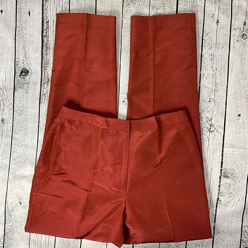 ALFANI 100% Silk Dress Pants